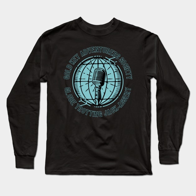 GKAS-Globe Trotting Jack-assery Long Sleeve T-Shirt by GoldKeyAdventurersShop